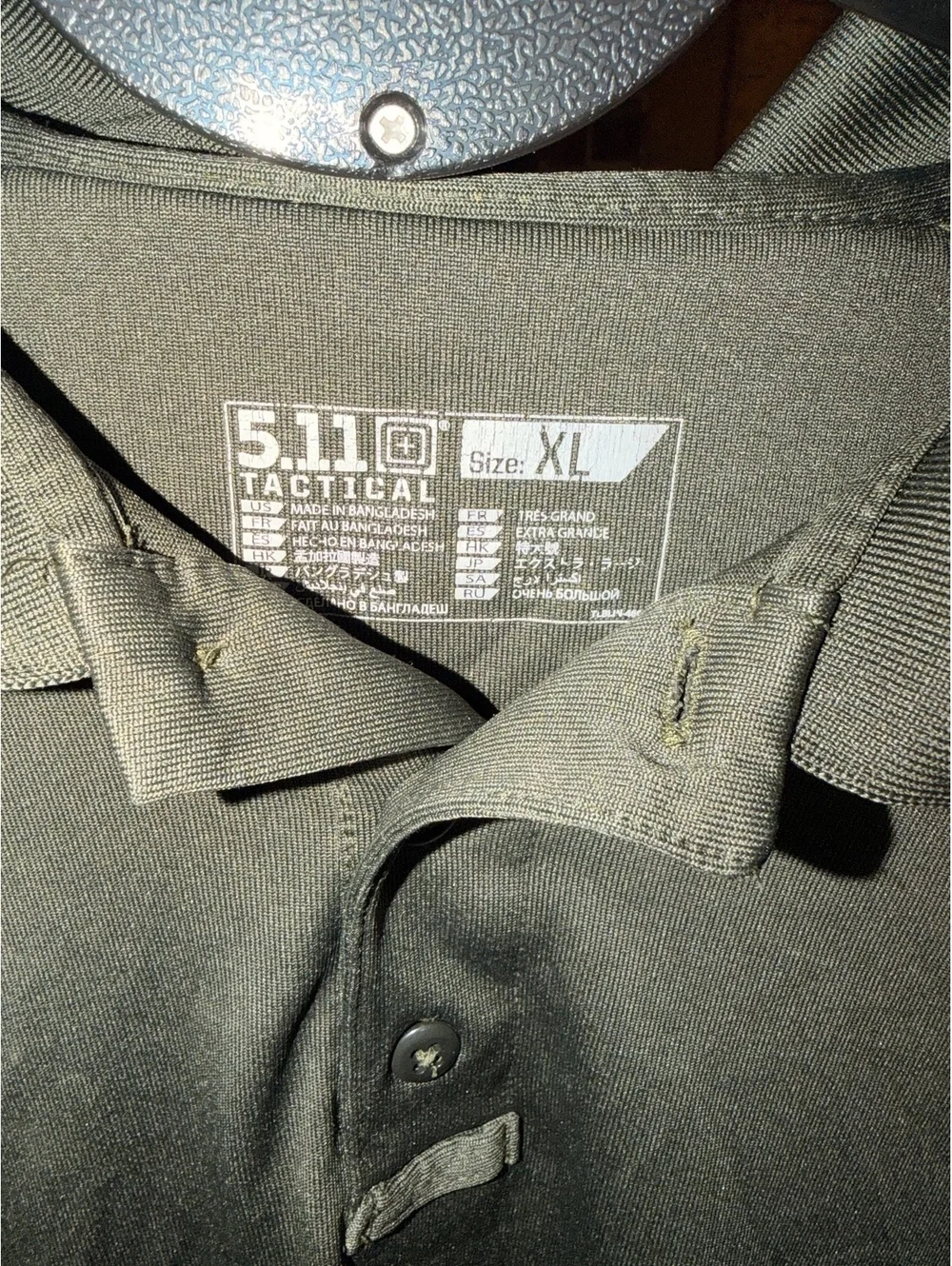 5.11 Tactical olive short sleeve polo
